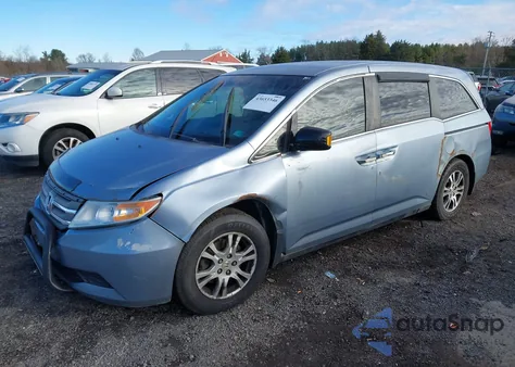 2011 Honda Odyssey Ex из США, поврежденный, VIN 5FNRL5H40BB063607